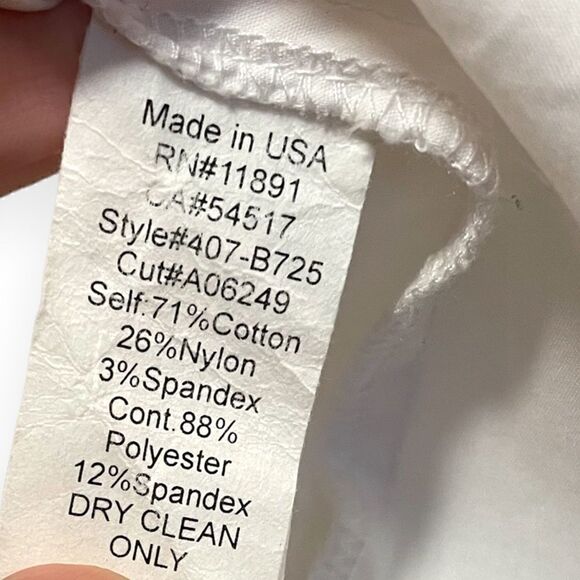 BAILEY 44 Button down/ Cognac Suede Vest (detachable white collar) |Size: M| - Picture 4 of 7